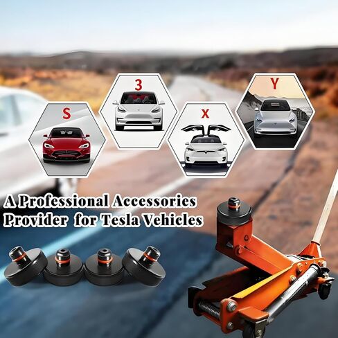 Lifting Jack Pad for Austin Built Tesla Model Y with 0.8 inch Jack pad Holes, 4 Pucks with a Storage Case in Kuwait