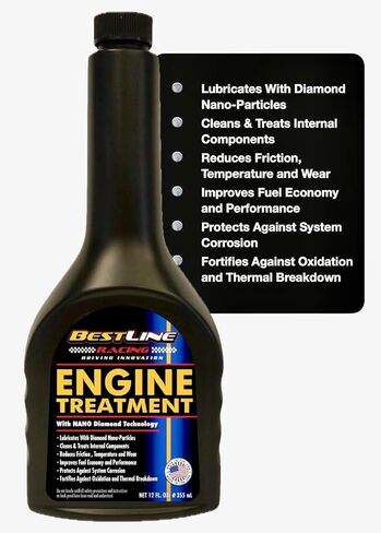 BestLine Racing Diamond Nano-Lube Engine Oil Treatment (12 ounce) in Kuwait