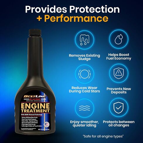 BestLine Racing Diamond Nano-Lube Engine Oil Treatment (12 ounce) in Kuwait