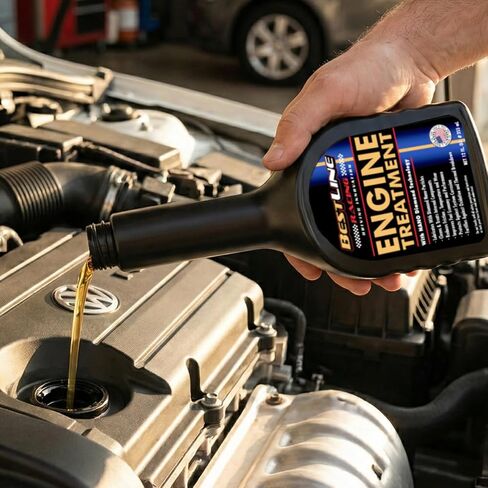 BestLine Racing Diamond Nano-Lube Engine Oil Treatment (12 ounce) in Kuwait