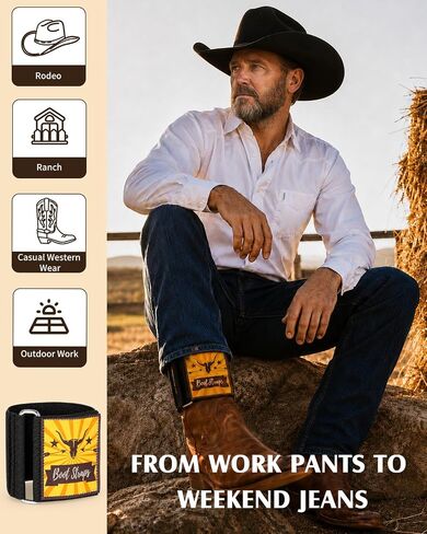 Cowboy Boot Straps, Adjustable Boot Shaft Cinch Strap for Smoother Jean Lines in Saudi Arabia