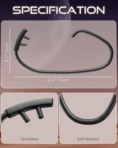 Nose Piece Costume for Halloween Desert Warrior Dress Up Black in Kuwait