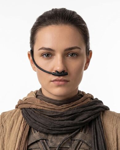 Nose Piece Costume for Halloween Desert Warrior Dress Up Black in Kuwait