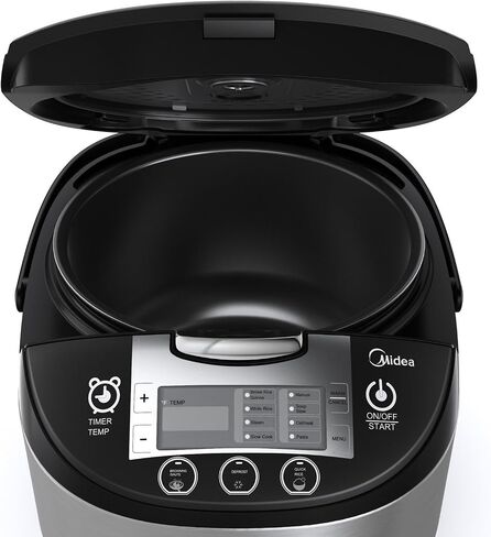 Midea Rice Cooker Slow Cooker Multi Cooker 10 Cup with Steamer Basket For Rice Food Vegetable Egg Automatic Keep Warm LED Digital Control in Saudi Arabia