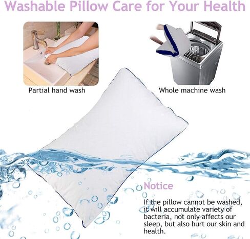 MoonRest Lumbar Pillow Form Insert Hypoallergenic Sham Stuffer, 100% Polyester Microfiber Fill, Lined with Woven Cotton Blend Cover for Decorative Pillow Couch Sofa Bed Cushions 13 X 20… in Saudi Arabia