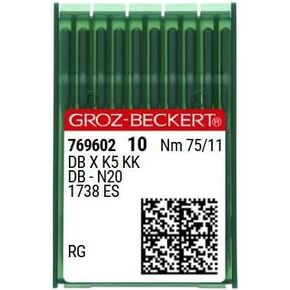 GROZ-BECKERT - 100PCS Groz-Beckert DBXK5 KK 1738KK DB-N20 Needles (80/12) in Saudi Arabia