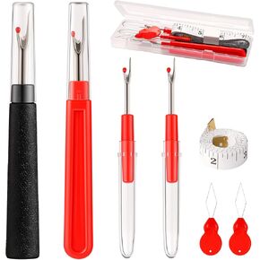 Seam Ripper Tool Kit 4 PCS 2 Large & 2 Small with Threaders & Tape Measure in Kuwait