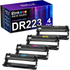 E-Z Ink Compatible Drum Unit Replacement for Brother DR223CL DR223 DR-223 Compatible with MFC-L3770CDW MFC-L3750CDW HL-L3230CDW HL-L3290CDW HL-L3210CW (Black, Cyan, Magenta, Yellow, 4 Pack) in Saudi Arabia
