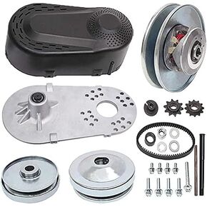 MOOSUN Torque Converter Comet Clutch Go Kart Clutch 1 Inch Replaces Comet TAV2 Manco 10T 40 or 41 and 12T 35 Chain Drive Belt (1" 10T 40/41 and 12T 35 Chain) in Saudi Arabia