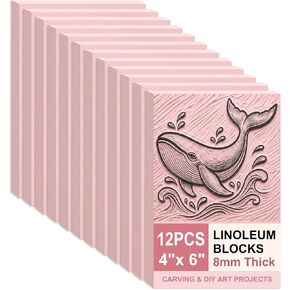 SGHUO Linocut Kit for Beginners, Stamp Making Set with Tools in Saudi Arabia