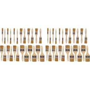 Pro Grade Chip Brushes, Disposable Paint Brushes, Assorted Sizes, 24 Piece in Saudi Arabia