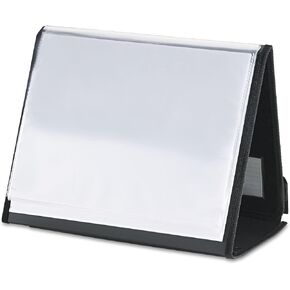 Cardinal Easel ShowFile Presentation Book, 20 Pockets, Holds 40 Letter-Size Sheets, Horizontal Display, Customizable Cover, Black (52132) (6) in Kuwait