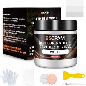 Light Brown Leather Recoloring Balm,Leather Color Restorer,Leather Repair kit for Furniture and Car Interior,Leather Couch Scratch Repair,Leather Dye Paint for Faded,Cracked and Damaged Leather in Saudi Arabia