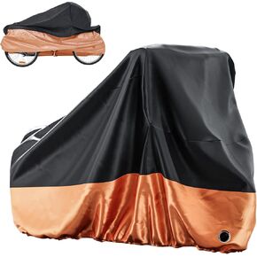 MOPHOTO Bike Cover Adult Tricycle Cover for Outdoor Bicycle Storage, Heavy Duty Waterproof Cover for Tricycle Trike Bikes in Saudi Arabia