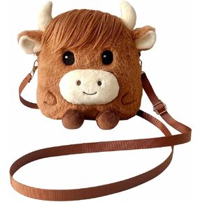 Animal Plush Crossbody Bag, Stuffed Animal Purse Gift in Kuwait