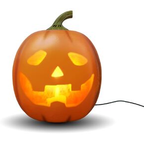 Jabberin' Jack Motion Sensor 12 Inch XL Talking Animated Orange Pumpkin with Built in Video Projector and Speaker Includes 80 Minutes of Content in Kuwait