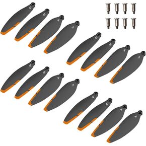 16PCS Foldable Drone Propellers Replace Parts for S159/HK99 Drone Spare Part, 2.75-Inch Universal Replacement Blades,Low-Noise and Quick-Release Blades Props Wings Accessories in Kuwait