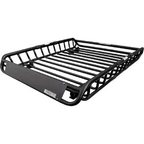 MaxxHaul 70115 46" x 36" x 4-1/2" Roof Rack Rooftop Cargo Carrier Steel Basket, Car Top Luggage Holder for SUV and Pick Up Trucks - 150 lb. Capacity in Saudi Arabia