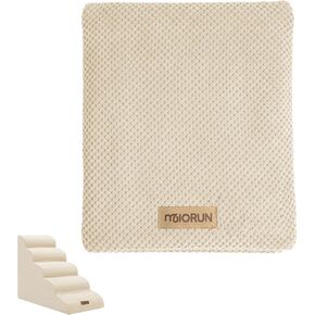 Miorun Dog Stairs for High Beds, 24.5" Foam Pet Ramp Step for Small Dogs in Saudi Arabia
