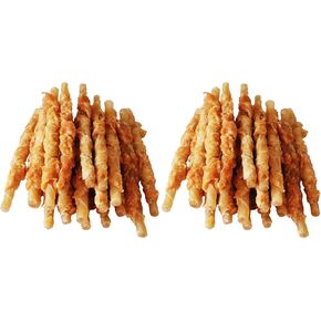 Chicken Wrapped Rawhides for Dogs Treats Puppy Training Snacks Sticks Dog Rawhide Chews All Natural Dog Treats 1lb in Kuwait