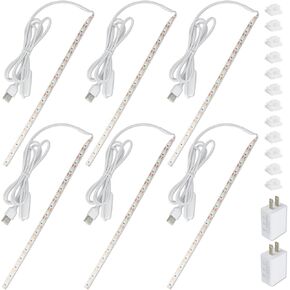 3Pcs Sewing Machine Light Strip with Pushbutton Dimmer, 12in Sewing Machine Lights Led Strip with 17LEDS, Daylight White Sewing Machine Light Fits All Sewing Machines in Kuwait