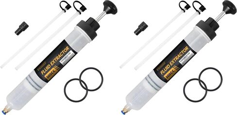 FTIHTRY 500CC Fluid Extractor, Extraction&Fill Pump,Fluid Syringe Pump Manual Suction Vacuum Fuel Car Transfer in Kuwait