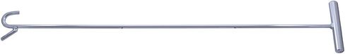 United Pacific 90010M10 31" Heavy-Duty Chrome Plated 5th Wheel Pin Puller, Solid Steel Rod w/5in Handle, Fifth Wheel Pin Puller - J-Hook – Pack of 10 in Saudi Arabia