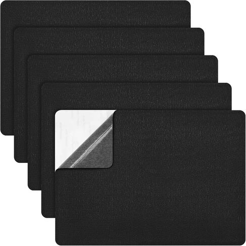 Amrules Iron Patches, 30 Piece Multi-Colored Fabric Repair Kit, 3.7" x 4.9" in Kuwait