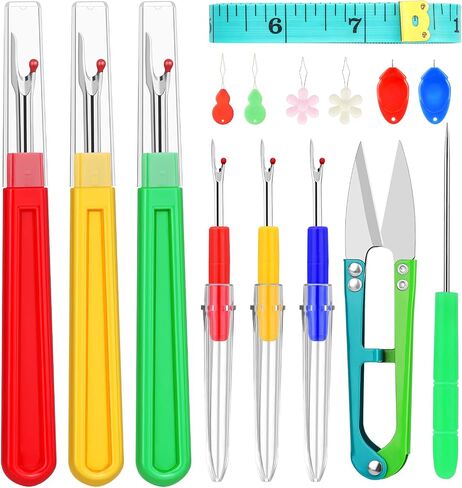 Seam Ripper, 2 Big and 2 Small Seam Rippers for Sewing, Stitch Remover Tool in Saudi Arabia