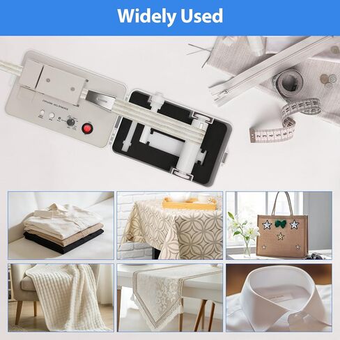 Bias Tape Maker Machine with 6 Different-Sized Tips for Sewing & Quilting in Saudi Arabia