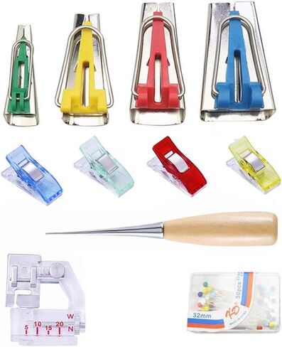 BUTUZE Bias Tape Makers Kit, Multiple Size Binding Tape Maker in Kuwait