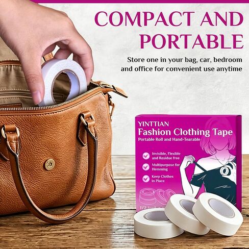 Premium Double Sided Fabric Hemming Tape, Clothing Tape Hem Pants, Jeans in Saudi Arabia