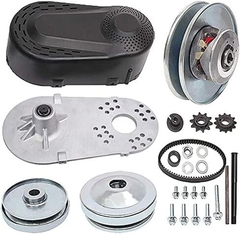 MOOSUN Torque Converter Comet Clutch Go Kart Clutch 1 Inch Replaces Comet TAV2 Manco 10T 40 or 41 and 12T 35 Chain Drive Belt (1" 10T 40/41 and 12T 35 Chain) in Saudi Arabia