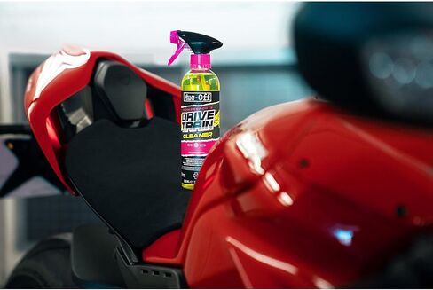 Muc-Off Powersports Drivetrain Cleaner, 16.9 fl oz - Chain Cleaner and Degreaser Spray for Motorcycle Cleaning - Advanced Motorcycle Cleaner in Saudi Arabia