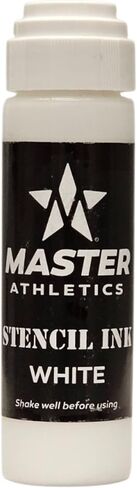 Master Athletics Stencil Ink (White) in Saudi Arabia