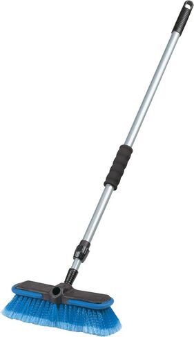 Carrand 93062 Deluxe Car Wash 10" Dip Brush with 65" Extension Pole, Blue and Black in Kuwait
