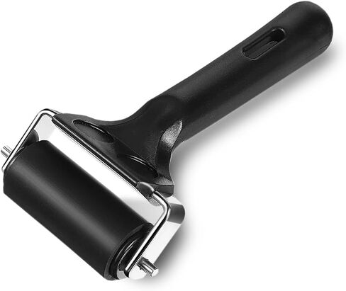 KXKZREN Rubber Roller for Flooring Installation 4 inch Rubber Brayer Glue Roller for Boat Flooring Install Printmaking Painting Stamping Wallpaper Gluing Application in Saudi Arabia