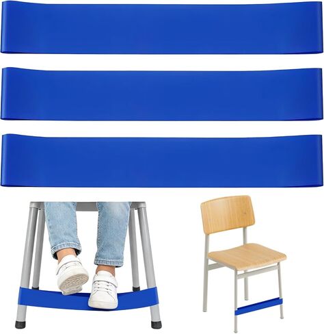 Chair Bands for Kids with Fidgety Feet, Alternative Seating in Classrooms, for Kids with Sensory ADHD ADD Autism and Sensory Needs in Kuwait