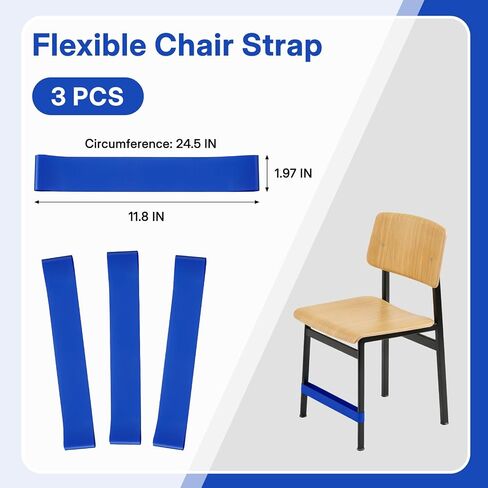 Chair Bands for Kids with Fidgety Feet, Alternative Seating in Classrooms, for Kids with Sensory ADHD ADD Autism and Sensory Needs in Kuwait