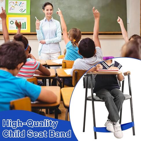 Chair Bands for Kids with Fidgety Feet, Alternative Seating in Classrooms, for Kids with Sensory ADHD ADD Autism and Sensory Needs in Kuwait