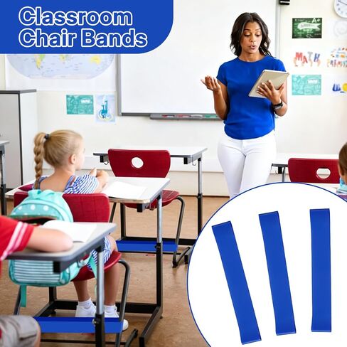 Chair Bands for Kids with Fidgety Feet, Alternative Seating in Classrooms, for Kids with Sensory ADHD ADD Autism and Sensory Needs in Kuwait