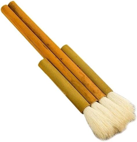 Professional Hake Brush for Watercolor Hake Art Paintbrushes Hake Blender Brushes Sheep Hair Hake Brushes for Pottery in Saudi Arabia