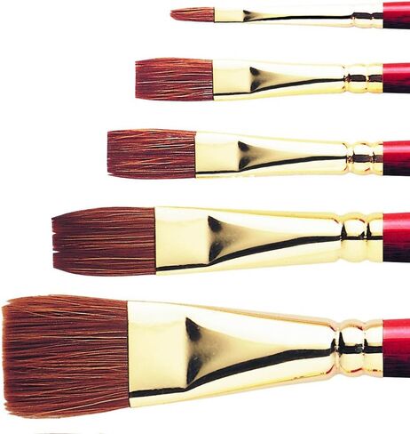 Winsor & Newton Sceptre Gold 808 Fan ShortHandle Size 6 in Saudi Arabia