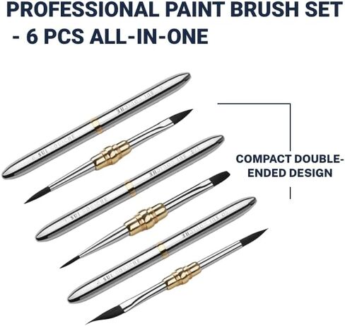 Artist All-in-One 6-Piece Brush Set in Kuwait