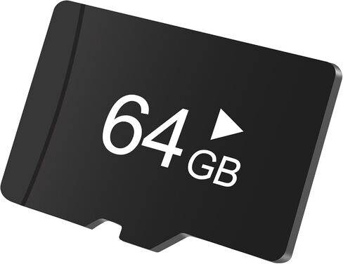 LongPlus Storage Card, High Speed Flash TF Card, Memory Card Full HD Video for Security Camera, Mobile Device Storage Phone, Tablet, Drone & Full HD Video Recording in Kuwait
