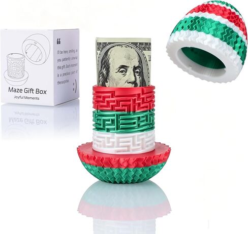 Maze Puzzle Box for Cash Gift, Money Holder Gift Box in Kuwait