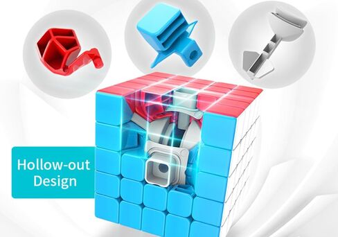 MeiLong 5x5 Speed Cube Stickerless 5x5x5 Magic Cube in Kuwait