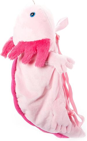 The Petting Zoo Pink Axolotl Plush Backpack Stuffed Animal, 20 in in Kuwait