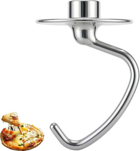 K45DH Coated Dough Hook for KitchenAid Mixer, Attachment for Kitchen Aid K45 K45SS KSM90 KSM150 Tilt-Head Stand Mixers, 4.5/5.0 Quart Bowel in Kuwait