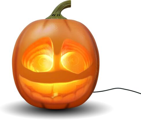 Jabberin' Jack Motion Sensor 12 Inch XL Talking Animated Orange Pumpkin with Built in Video Projector and Speaker Includes 80 Minutes of Content in Kuwait